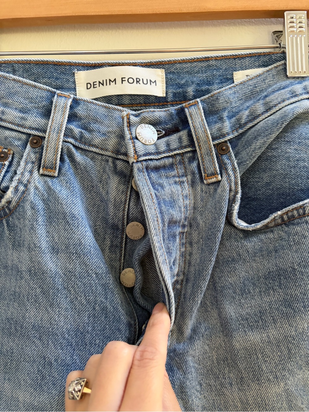 DENIM FORUM JONI HIGH RISE LOOSE - Picture 3 of 6